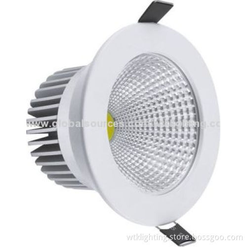 LED 7W COB Recessed Downlight, Non-dimmable or Dimmable, Voltage of 86-265V AC